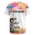 Custom Name Darts Rugby Jersey Funny Dartboards Colorful Paint Aim Shoot Swear Repeat - Wonder Print Shop