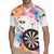 Custom Name Darts Rugby Jersey Funny Dartboards Colorful Paint Aim Shoot Swear Repeat - Wonder Print Shop