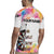 Custom Name Darts Rugby Jersey Funny Dartboards Colorful Paint Aim Shoot Swear Repeat - Wonder Print Shop