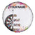 Custom Name Darts Spare Tire Cover Funny Dartboards Colorful Paint Aim Shoot Swear Repeat - Wonder Print Shop
