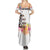 Custom Name Darts Summer Maxi Dress Funny Dartboards Colorful Paint Aim Shoot Swear Repeat - Wonder Print Shop