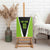 Personalized Custom Bass Fishing Canvas Wall Art Jumping Fish Graphic and Green Black Honeycomb - Wonder Print Shop