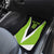 Personalized Custom Bass Fishing Car Mats Jumping Fish Graphic and Green Black Honeycomb - Wonder Print Shop