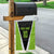 Personalized Custom Bass Fishing Garden Flag Jumping Fish Graphic and Green Black Honeycomb - Wonder Print Shop