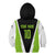Personalized Custom Bass Fishing Kid Hoodie Jumping Fish Graphic and Green Black Honeycomb - Wonder Print Shop