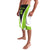 Personalized Custom Bass Fishing Lavalava Jumping Fish Graphic and Green Black Honeycomb - Wonder Print Shop