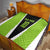Personalized Custom Bass Fishing Quilt Jumping Fish Graphic and Green Black Honeycomb - Wonder Print Shop