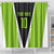Personalized Custom Bass Fishing Shower Curtain Jumping Fish Graphic and Green Black Honeycomb - Wonder Print Shop