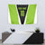Personalized Custom Bass Fishing Tapestry Jumping Fish Graphic and Green Black Honeycomb - Wonder Print Shop