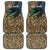 Catfish Fishing Underwater Scene Car Mats Custom Name Swamp Grass and Camouflage - Wonder Print Shop