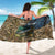 Catfish Fishing Underwater Scene Sarong Custom Name Swamp Grass and Camouflage - Wonder Print Shop
