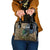Catfish Fishing Underwater Scene Shoulder Handbag Custom Name Swamp Grass and Camouflage - Wonder Print Shop