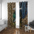 Catfish Fishing Underwater Scene Window Curtain Custom Name Swamp Grass and Camouflage - Wonder Print Shop