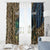Catfish Fishing Underwater Scene Window Curtain Custom Name Swamp Grass and Camouflage - Wonder Print Shop