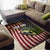 American Flag Largemouth Bass Fishing Area Rug Jumping Fish Graphic and Custom Name Design - Wonder Print Shop