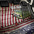 American Flag Largemouth Bass Fishing Back Car Seat Cover Jumping Fish Graphic and Custom Name Design - Wonder Print Shop