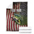 American Flag Largemouth Bass Fishing Blanket Jumping Fish Graphic and Custom Name Design - Wonder Print Shop