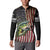 American Flag Largemouth Bass Fishing Button Sweatshirt Jumping Fish Graphic and Custom Name Design - Wonder Print Shop