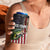 American Flag Largemouth Bass Fishing 4 in 1 Can Cooler Tumbler Jumping Fish Graphic and Custom Name Design - Wonder Print Shop