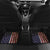 American Flag Largemouth Bass Fishing Car Mats Jumping Fish Graphic and Custom Name Design - Wonder Print Shop