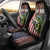American Flag Largemouth Bass Fishing Car Seat Cover Jumping Fish Graphic and Custom Name Design - Wonder Print Shop