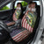 American Flag Largemouth Bass Fishing Car Seat Cover Jumping Fish Graphic and Custom Name Design - Wonder Print Shop