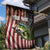 American Flag Largemouth Bass Fishing Garden Flag Jumping Fish Graphic and Custom Name Design - Wonder Print Shop