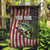American Flag Largemouth Bass Fishing Garden Flag Jumping Fish Graphic and Custom Name Design - Wonder Print Shop