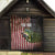 American Flag Largemouth Bass Fishing Quilt Jumping Fish Graphic and Custom Name Design - Wonder Print Shop