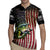 American Flag Largemouth Bass Fishing Rugby Jersey Jumping Fish Graphic and Custom Name Design - Wonder Print Shop