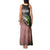 American Flag Largemouth Bass Fishing Tank Maxi Dress Jumping Fish Graphic and Custom Name Design - Wonder Print Shop