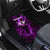 Bowling Ball and Pins Car Mats Purple Lightning Background and Custom Name Design - Wonder Print Shop