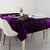 Bowling Ball and Pins Tablecloth Purple Lightning Background and Custom Name Design - Wonder Print Shop