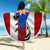 Puerto Rico Fishing Beach Blanket Fish Hook Flag PR Custom Name - Wonder Print Shop