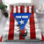 Puerto Rico Fishing Bedding Set Fish Hook Flag PR Custom Name - Wonder Print Shop