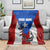 Puerto Rico Fishing Blanket Fish Hook Flag PR Custom Name - Wonder Print Shop