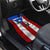 Puerto Rico Fishing Car Mats Fish Hook Flag PR Custom Name - Wonder Print Shop
