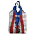 Puerto Rico Fishing Grocery Bag Fish Hook Flag PR Custom Name - Wonder Print Shop