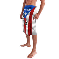 Puerto Rico Fishing Lavalava Fish Hook Flag PR Custom Name - Wonder Print Shop