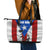 Puerto Rico Fishing Leather Tote Bag Fish Hook Flag PR Custom Name - Wonder Print Shop
