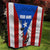 Puerto Rico Fishing Quilt Fish Hook Flag PR Custom Name - Wonder Print Shop