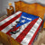 Puerto Rico Fishing Quilt Fish Hook Flag PR Custom Name - Wonder Print Shop