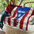 Puerto Rico Fishing Quilt Fish Hook Flag PR Custom Name - Wonder Print Shop