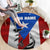 Puerto Rico Fishing Round Carpet Fish Hook Flag PR Custom Name - Wonder Print Shop