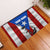 Puerto Rico Fishing Rubber Doormat Fish Hook Flag PR Custom Name - Wonder Print Shop