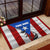 Puerto Rico Fishing Rubber Doormat Fish Hook Flag PR Custom Name - Wonder Print Shop