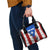 Puerto Rico Fishing Shoulder Handbag Fish Hook Flag PR Custom Name - Wonder Print Shop