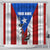 Puerto Rico Fishing Shower Curtain Fish Hook Flag PR Custom Name - Wonder Print Shop