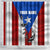 Puerto Rico Fishing Shower Curtain Fish Hook Flag PR Custom Name - Wonder Print Shop
