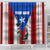 Puerto Rico Fishing Shower Curtain Fish Hook Flag PR Custom Name - Wonder Print Shop
